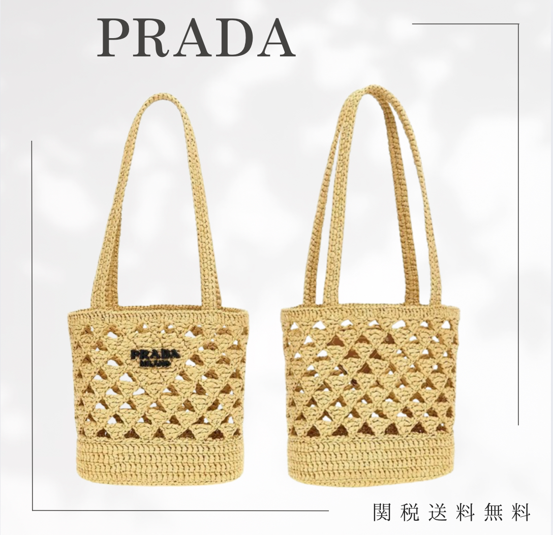 PRADA レディース かごバッグ