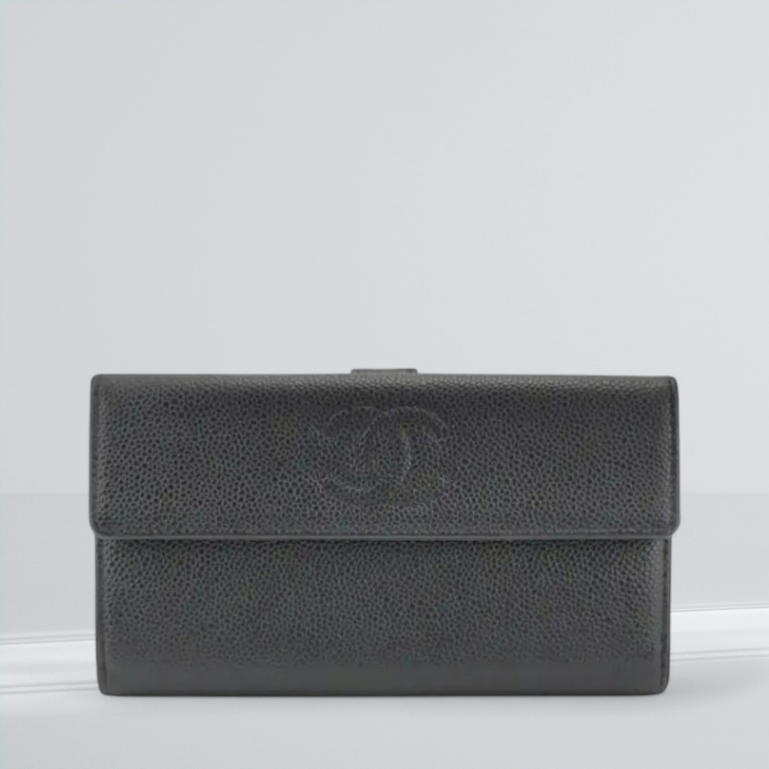 Chanelシャネル★LONG FLAP WALLET★長財布【ランク：S】