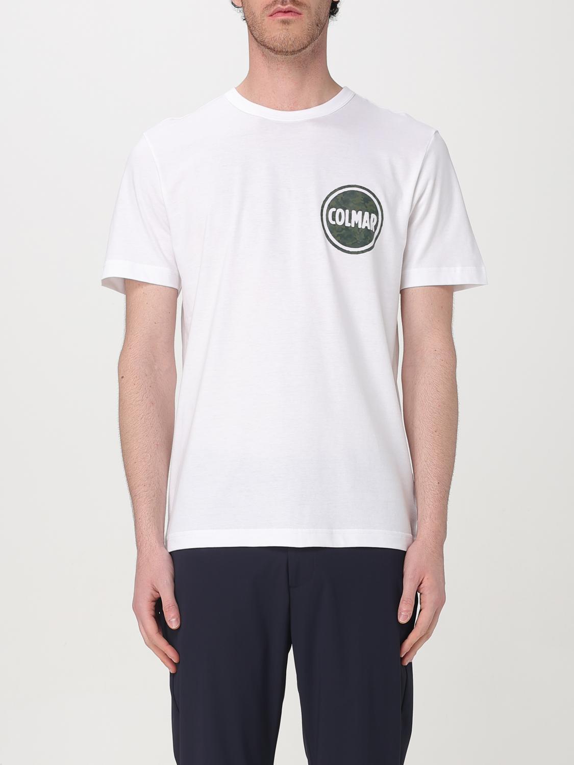 Tシャツ・カットソー COLMAR Men T-shirt White 75456SH 01