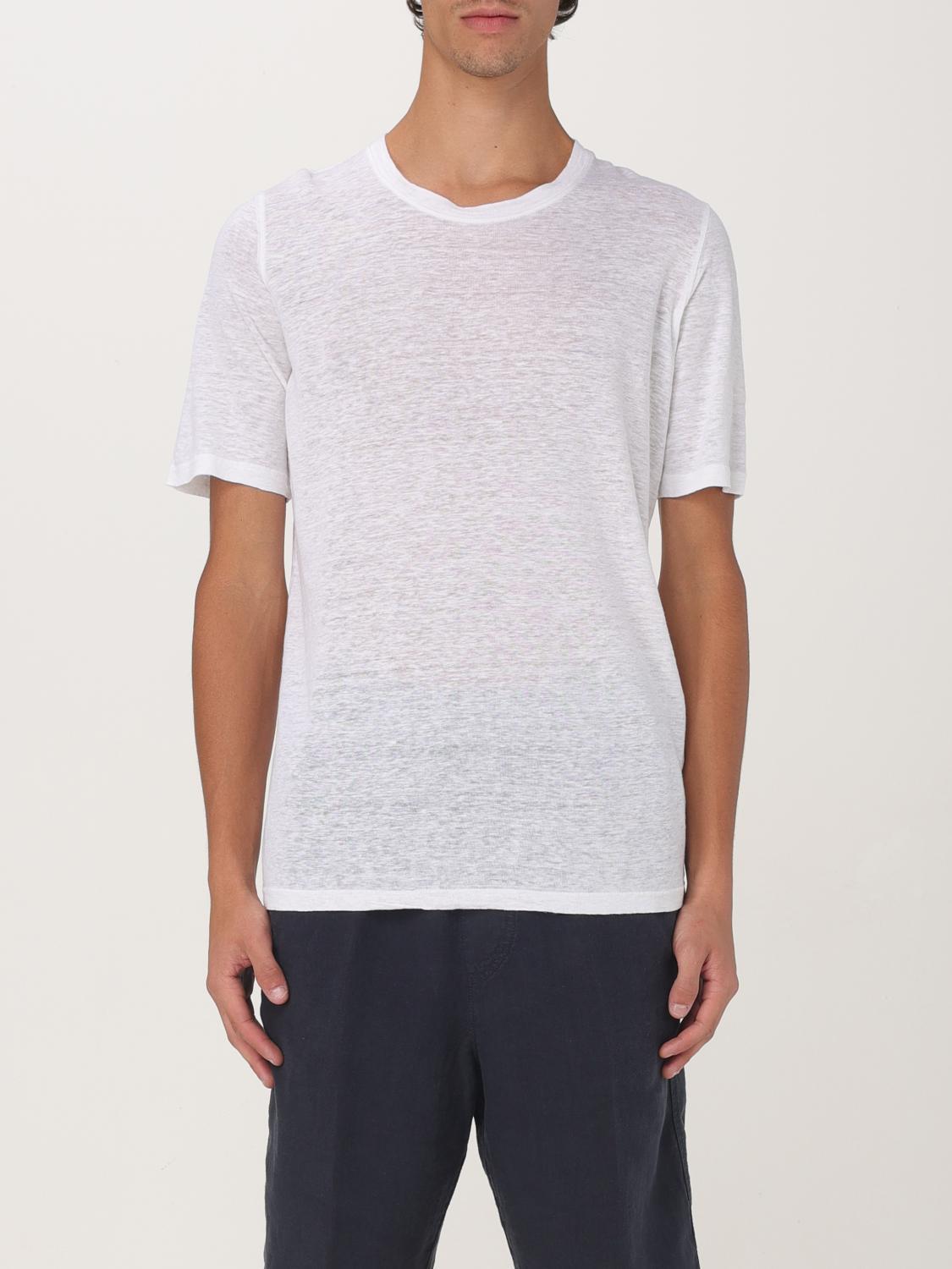 Tシャツ・カットソー 120% LINO Men T-shirt White 32ALIM7186000E90832ALIM S0050R