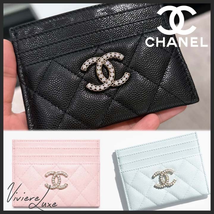 *大人可愛いをプラス♪*【CHANEL】CCロゴ カードホルダー