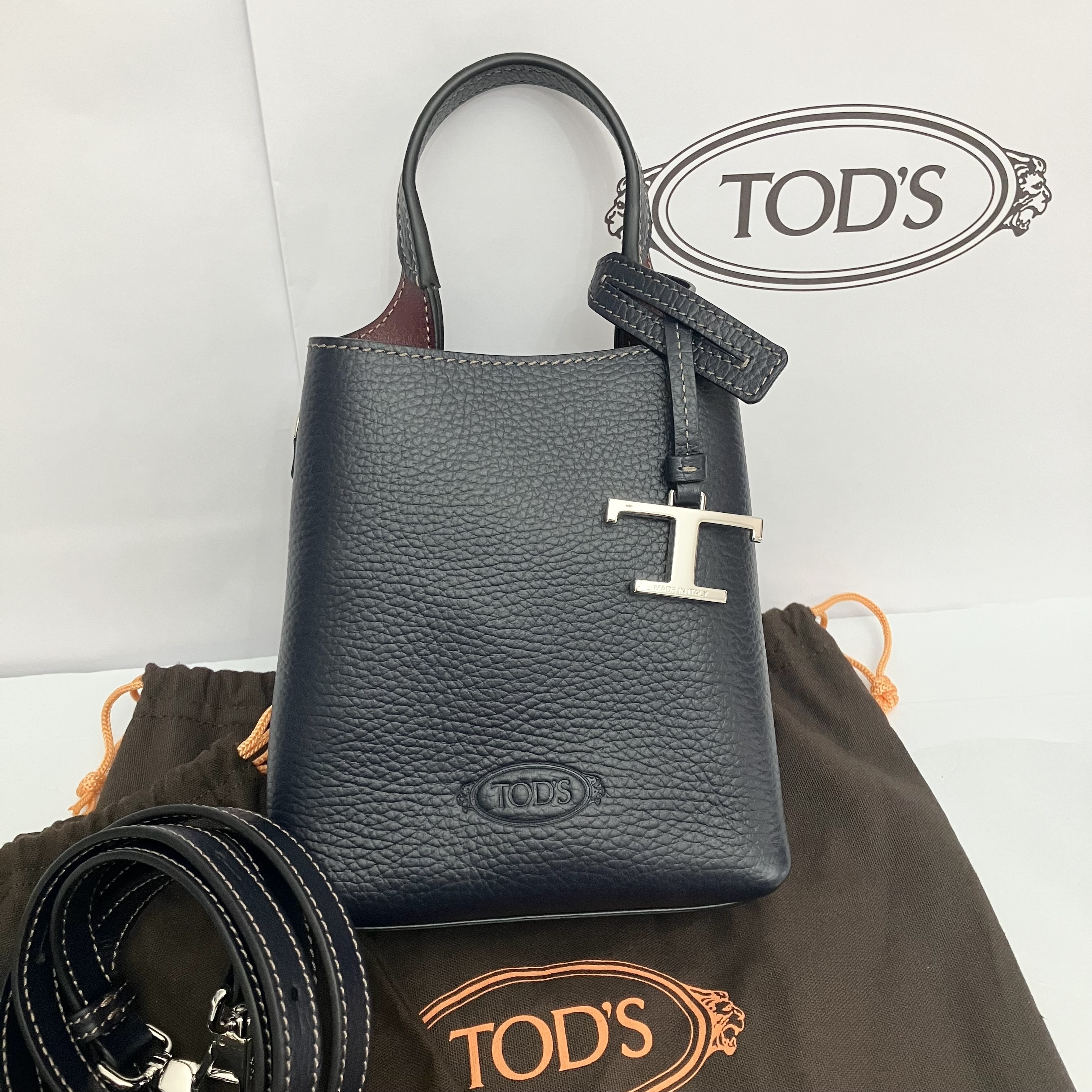 【TOD'S】SALE!! 数量限定 Tタイムレス 2WAY Sholder&Hand bag
