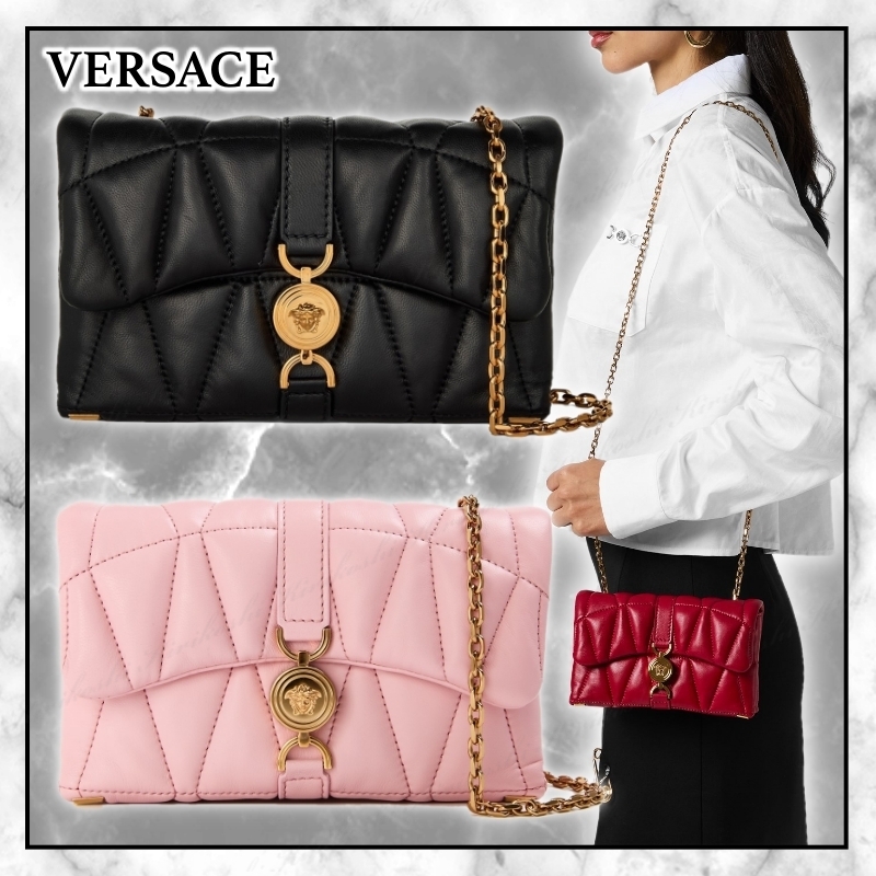 ◆VERSACE 最新作◆Kleio キルティング ミニ バッグ/3色◆