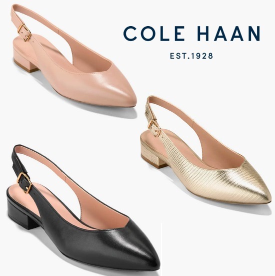 SALE！COLE HAAN♪シック★Mazie Slingbackフラット
