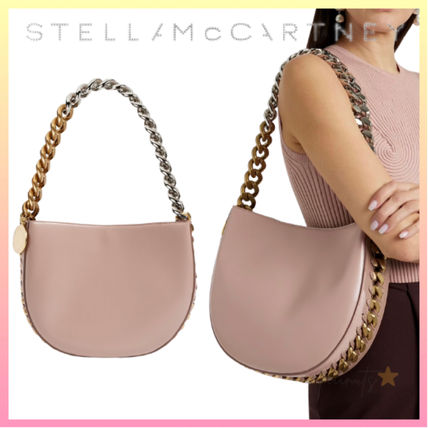 新発売 ゴールド McCartney(ステラマッカートニー Stella チェーン バッグ