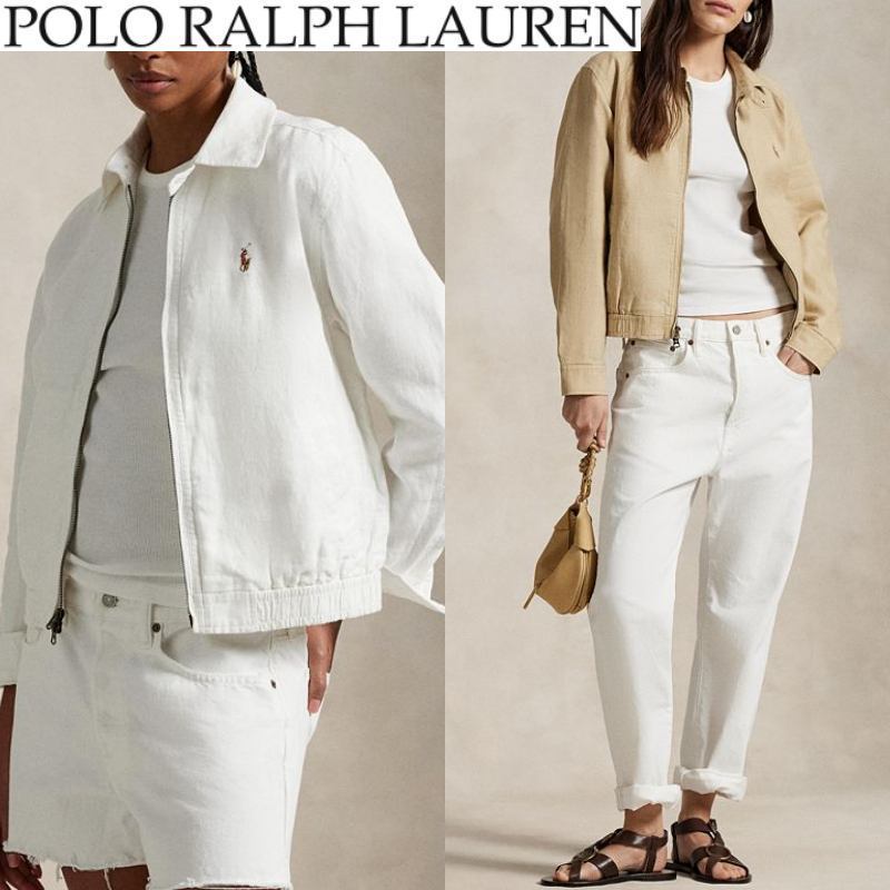 【POLO RALPH LAUREN】リネンウィンドブレーカー