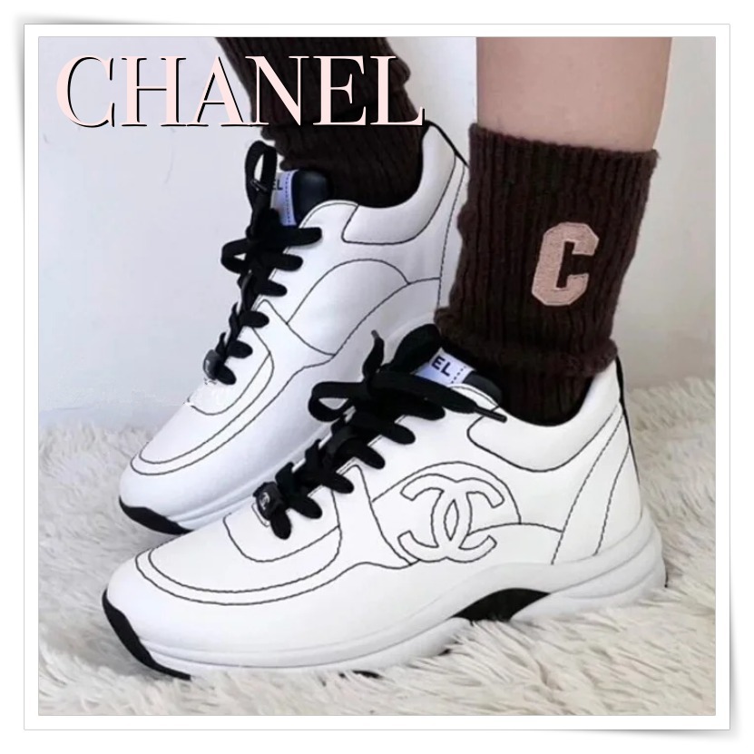 《CHANEL》シンプルで合わせやすい 24/25c スニーカー