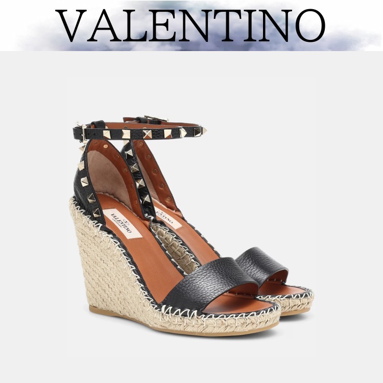 【VALENTINO】ロックスタッズ エスパドリーユ☆送料関税込み
