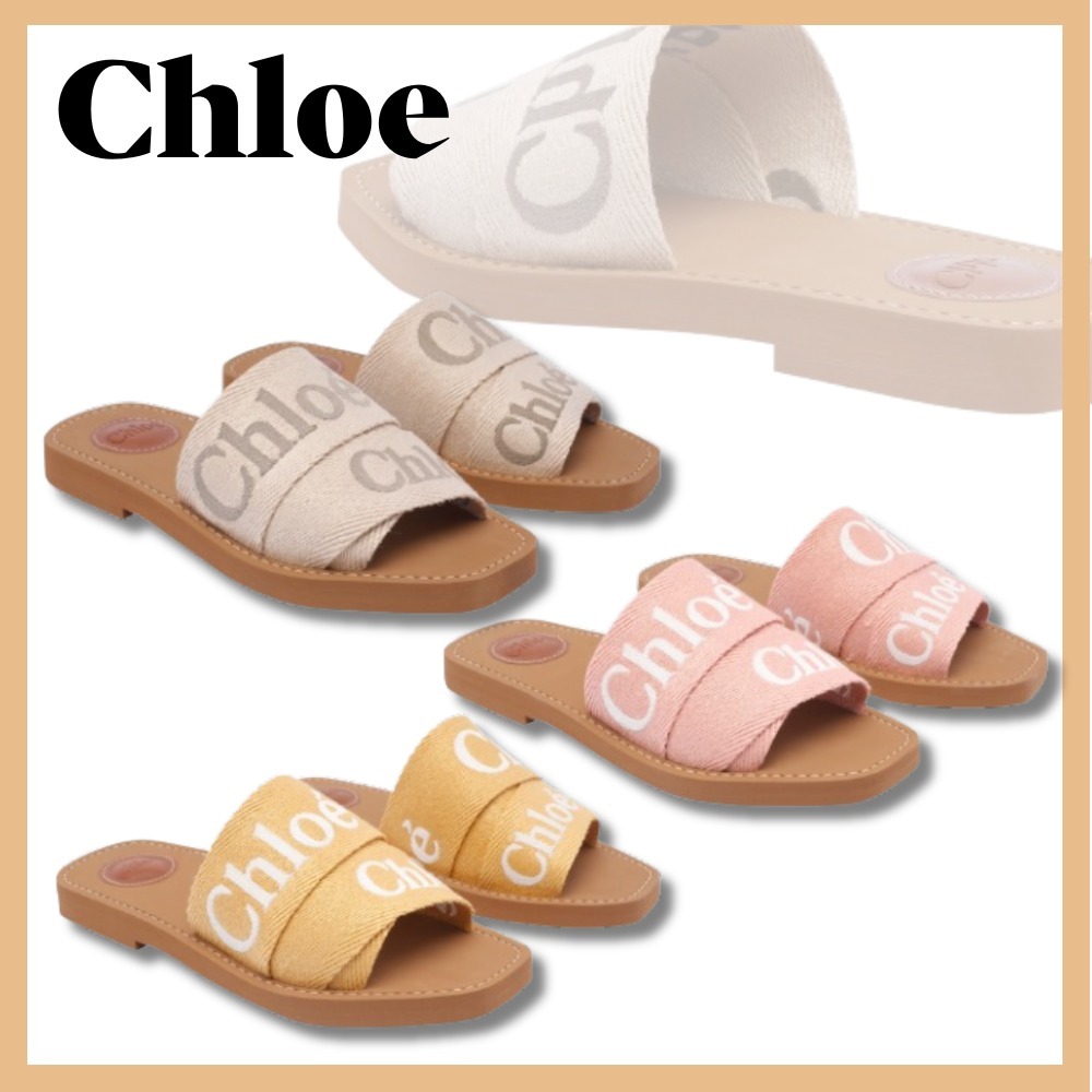 関税送料込☆【Chloe】クロエ ウッディサンダル