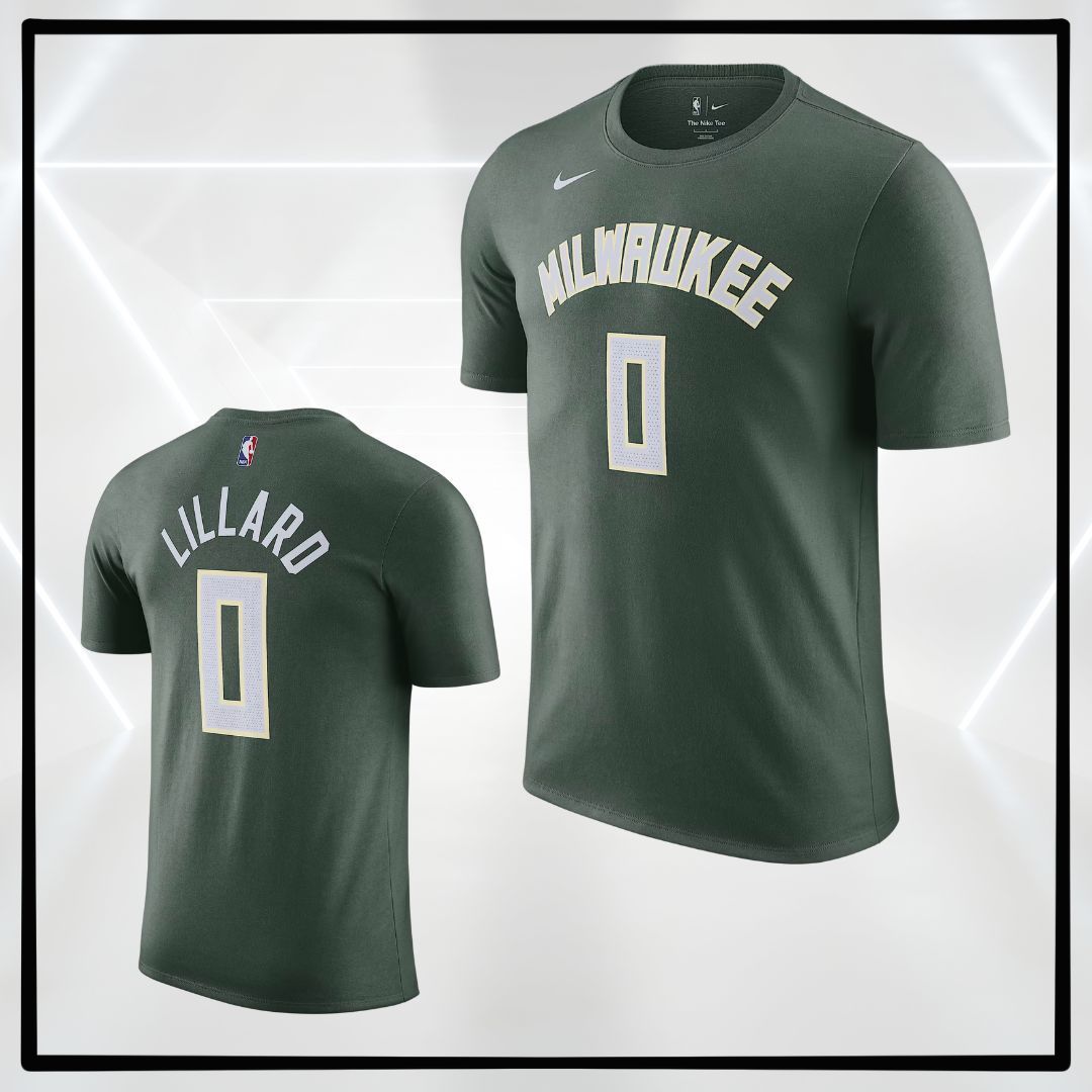 【Nike】Milwaukee Bucks/Men's Nike NBA T-Shirt/バックス