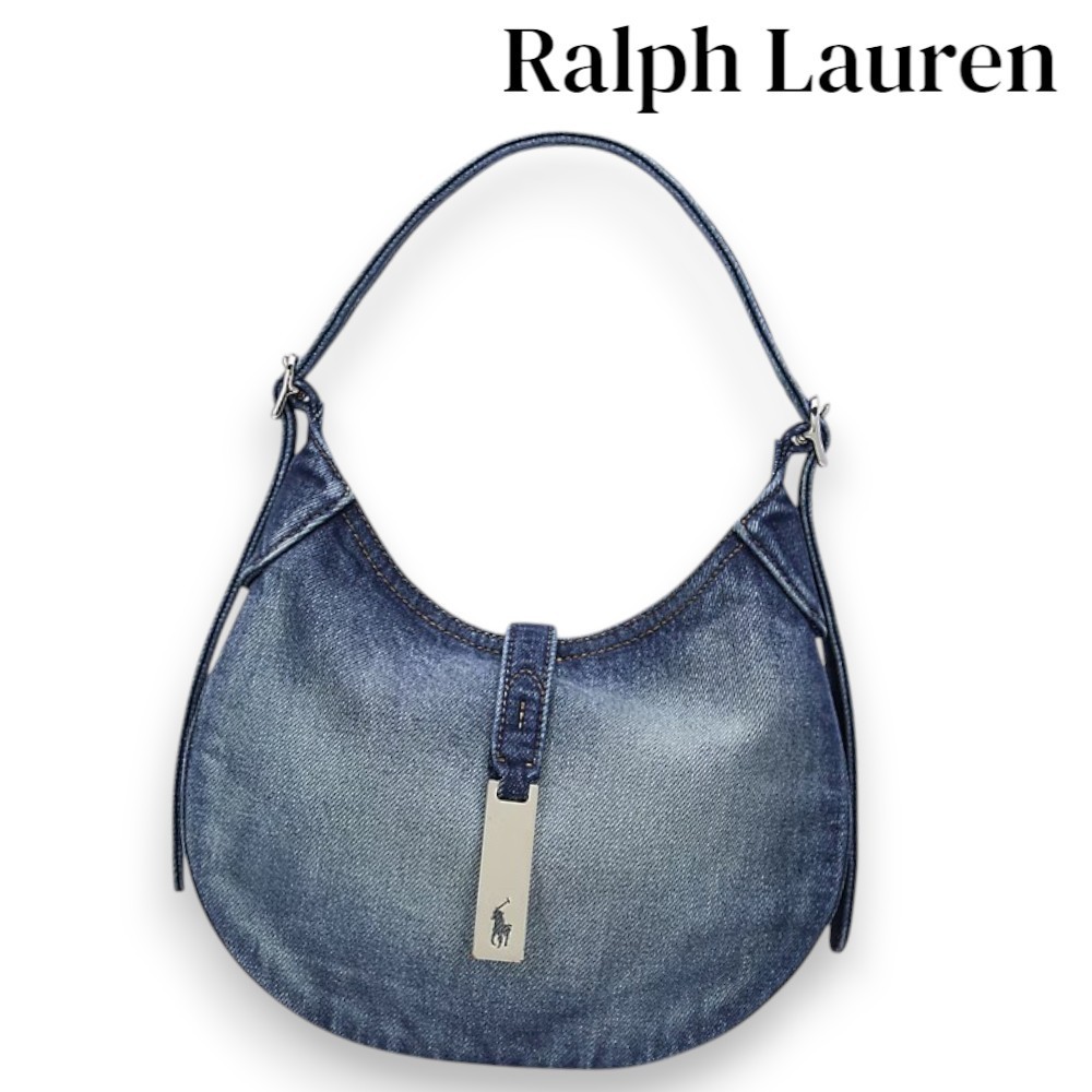 【Ralph Lauren】ポロID デニム スモール ショルダーバッグ