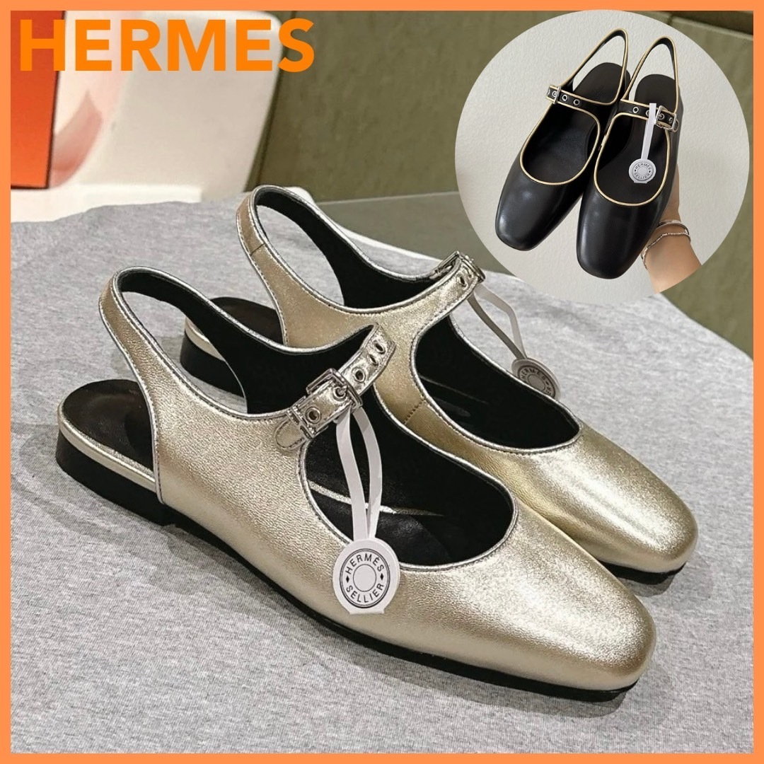 大人エレガント♪【HERMES】Kleo スリングバック