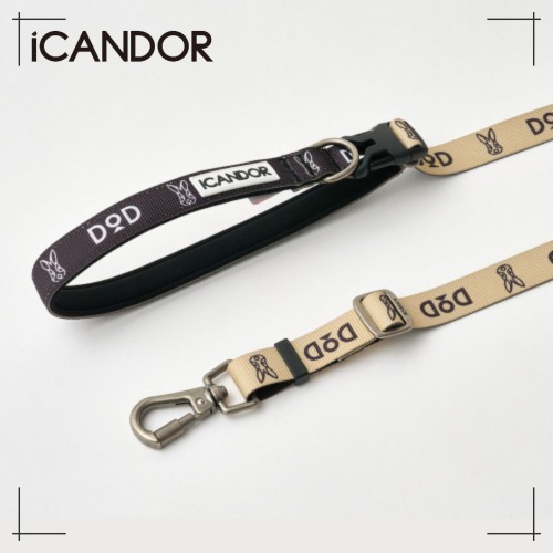 ペット リード DOD×iCANDOR GENTLE LEASH BOLT LONG_DOD