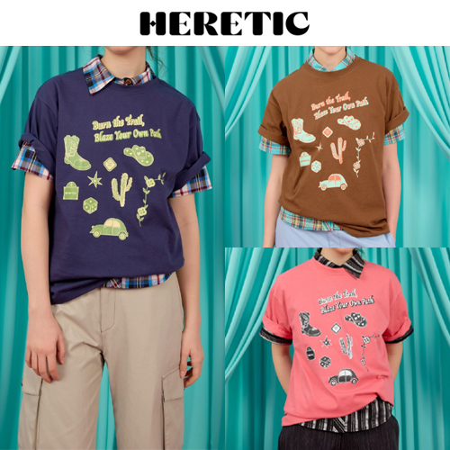 ★2025SS新作★HERETIC★WESTERN SKETCH T-SHIRT