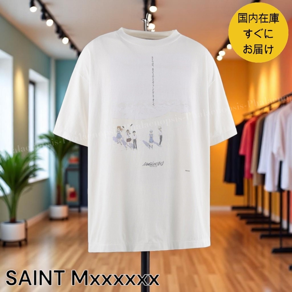 すぐ届く●SAINT Mxxxxxx●EV_SS TEE コットン 半袖 Tシャツ