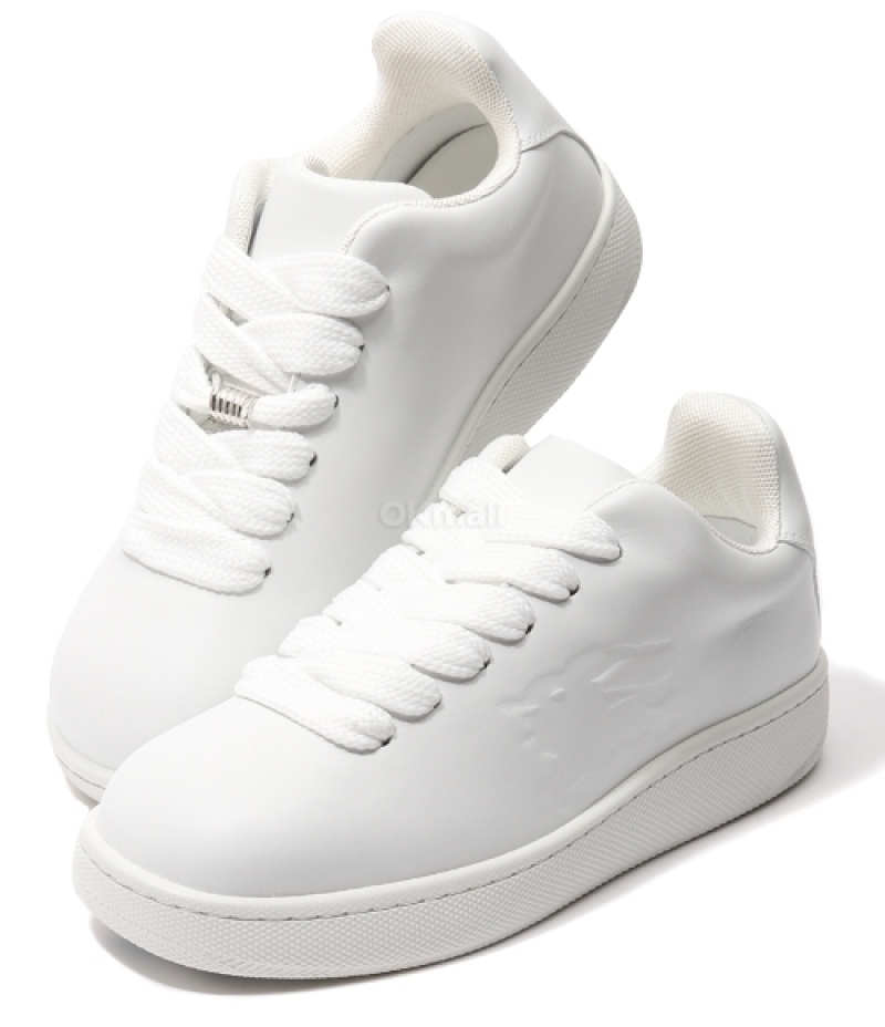 BURBERRY｜SNEAKERS (Box Leather Sneakers (8095548))