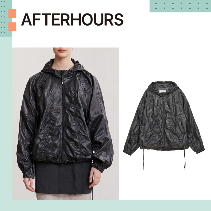 AFTERHOURS ♥ SHIRRING WINDBREAKER /追跡付