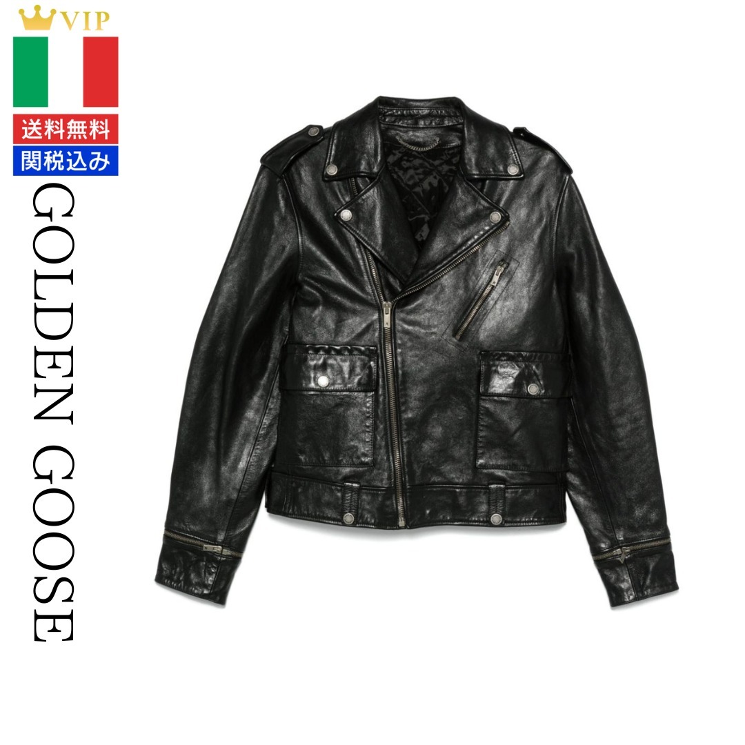 VIP【送料関税込】GOLDEN GOOSE LEATHER JAKCET