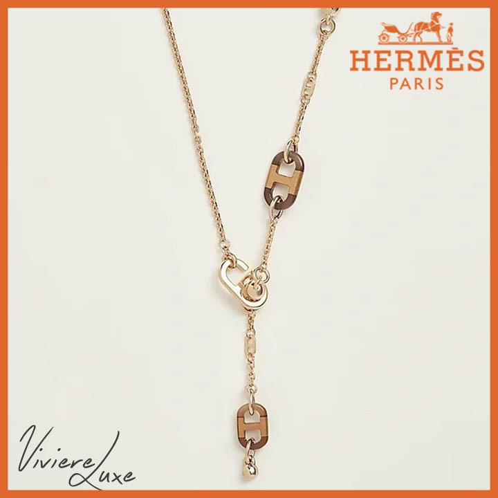 *高級感あふれる*【HERMES】SUR LE MER モチーフネックレス