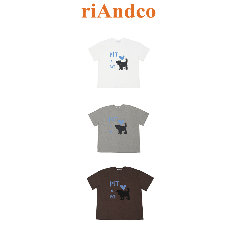 【riAndco】25SS★ PIT A PAT T-SHIRT