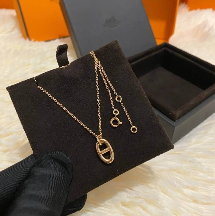 《上品な輝き♡》HERMES ネックレス ファランドール PM