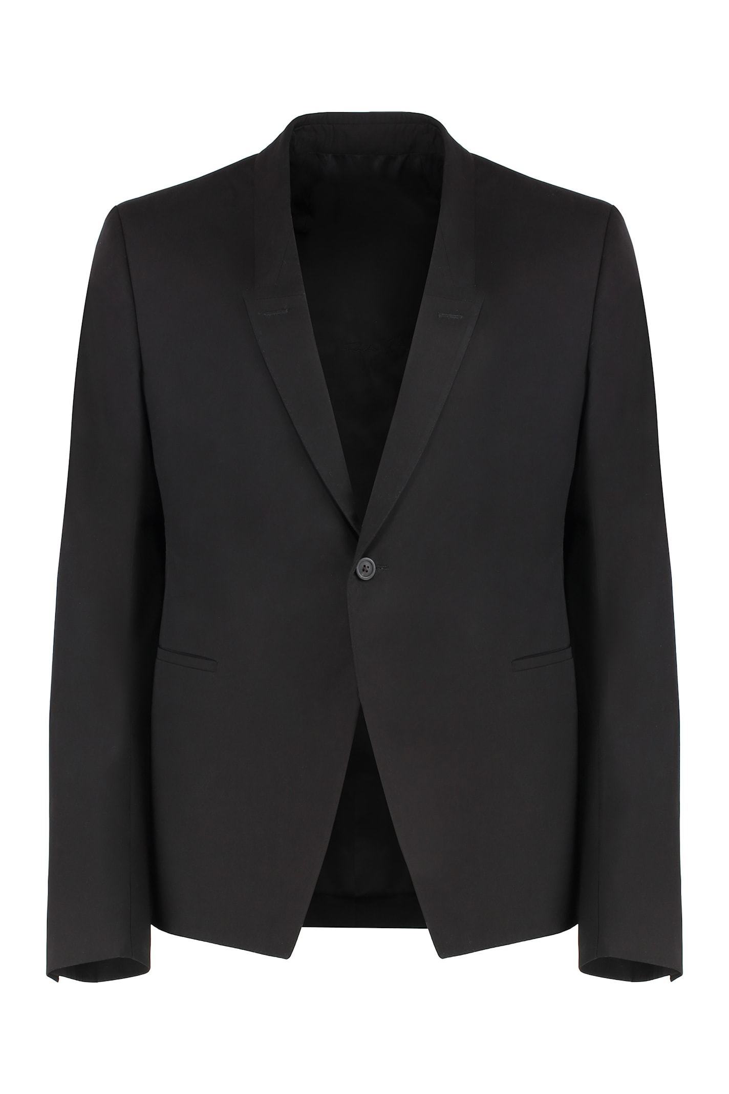 【送料&関税込】Rick Owens Single-breasted One Button Jacket