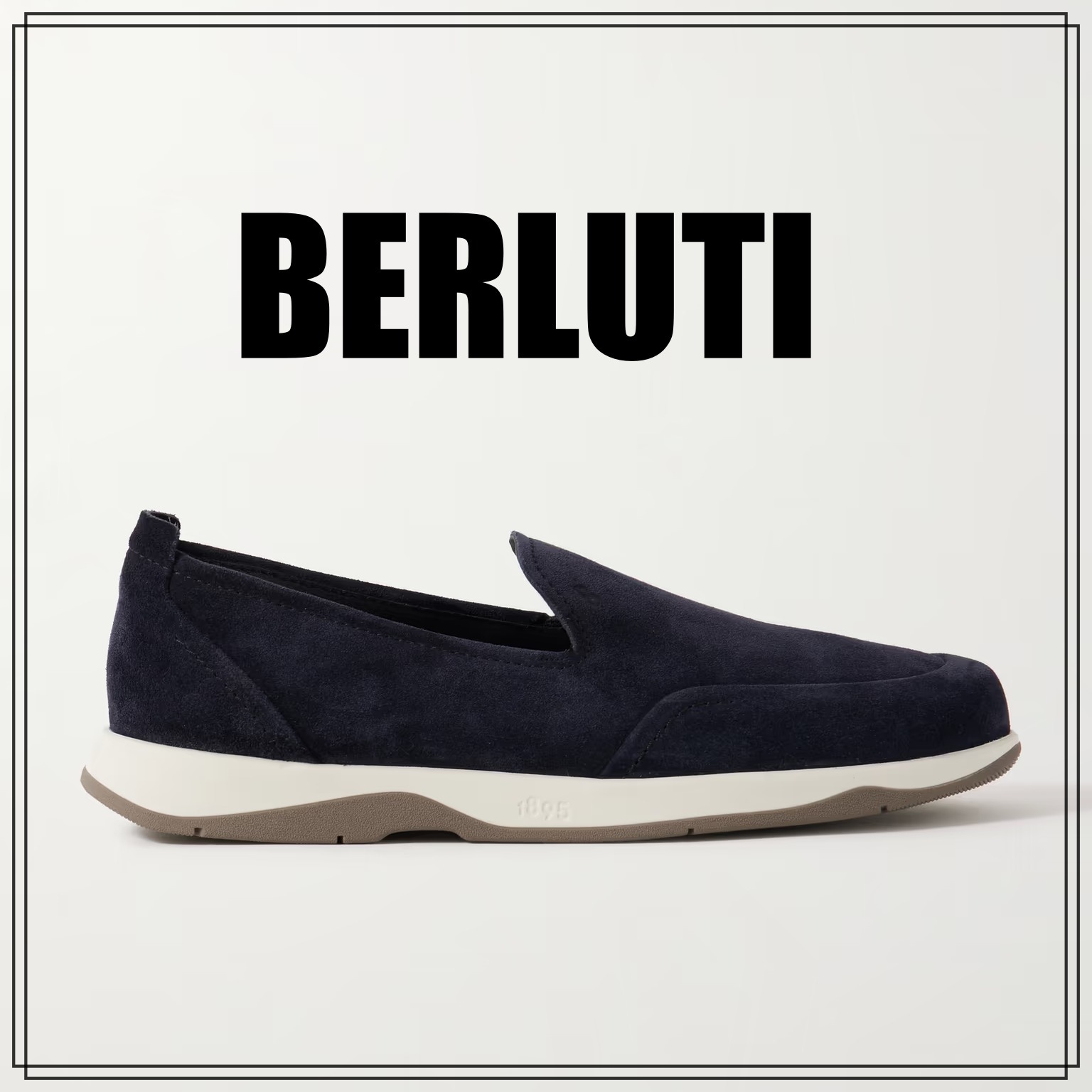 BERLUTI スエードスリッポンスニーカー 関税送料込み