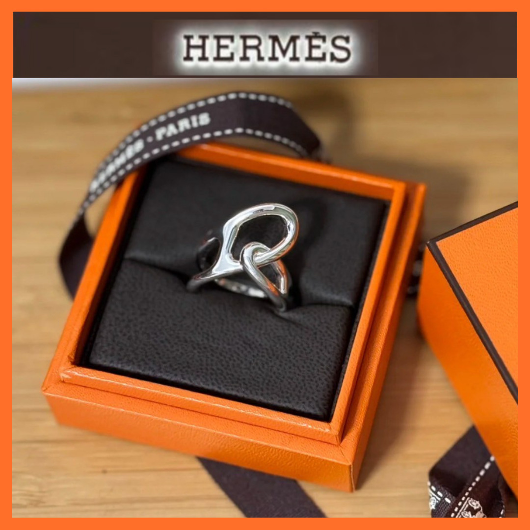 反骨の美学、指先に【HERMES】《Chaine d'Ancre Punk》リング
