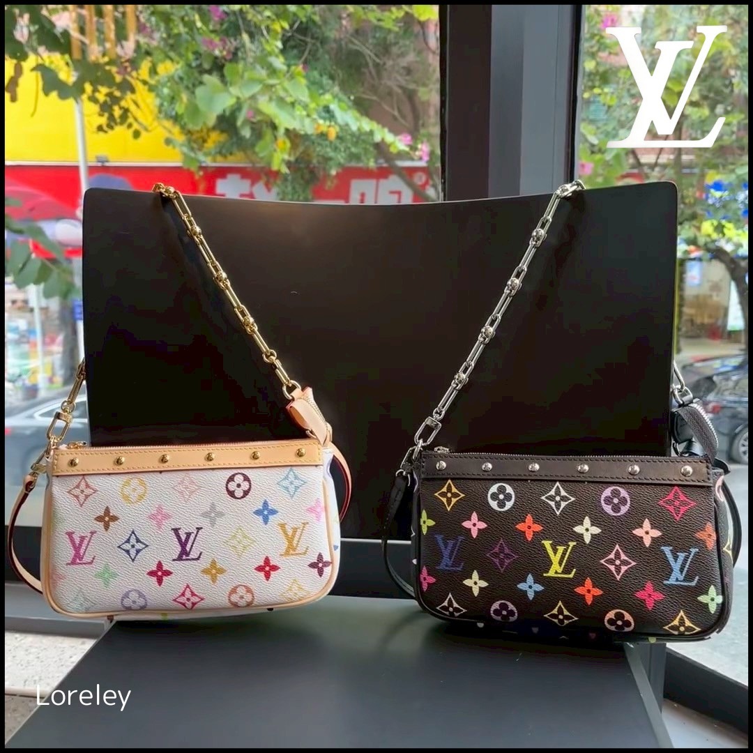 【新作 村上隆コラボ】Louis Vuitton ポーチバッグ  LV x TM