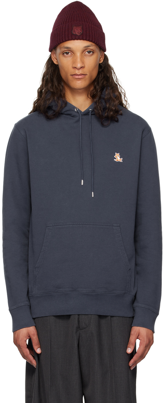 【関税込み】Maison Kitsune ネイビー チラックス フーディ