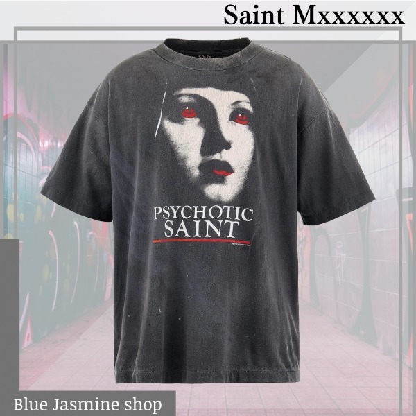 【国内発・すぐ届く】 SAINT Mxxxxxx / SS TEE / PSYCHOTIC SNT