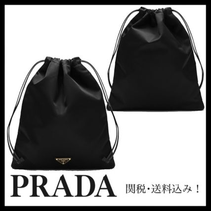 PRADA ポーチバッグ ブラック 関税送料込み 2NH024-2FAD-