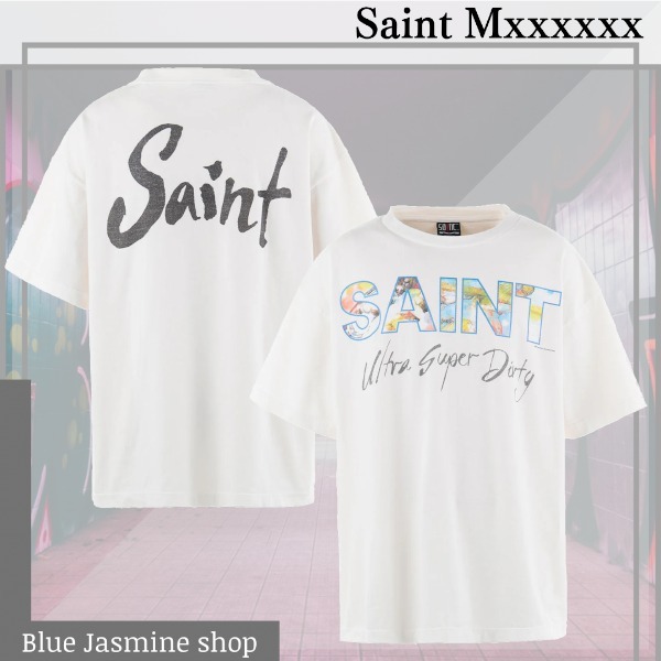 【国内発・すぐ届く】 SAINT Mxxxxxx / SS TEE / SUPER DIRTY