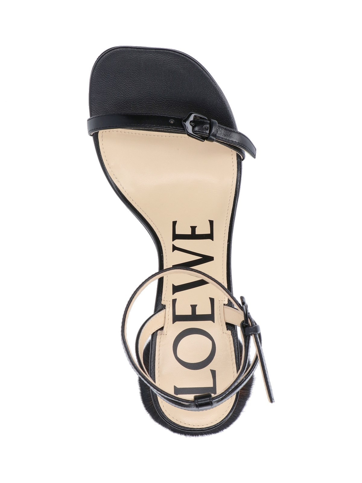 ☆品薄☆【LOEWE】4.5cm 「ペタルブラシ」サンダル