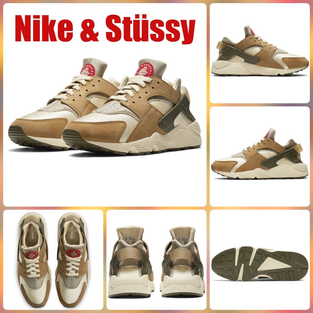 【Nike x Stussy】Air Huarache LE◆DD1381-200◆