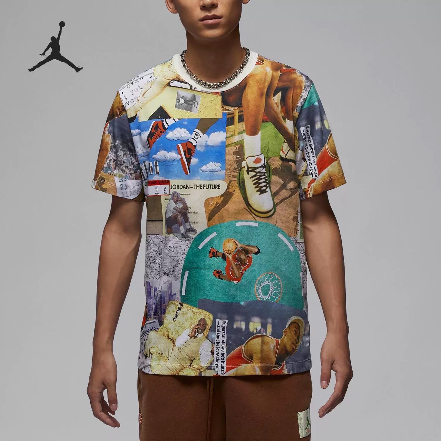 Tシャツ・カットソー NIKE Air Jordan FLIGHT ESSENTIALS T-Shirt