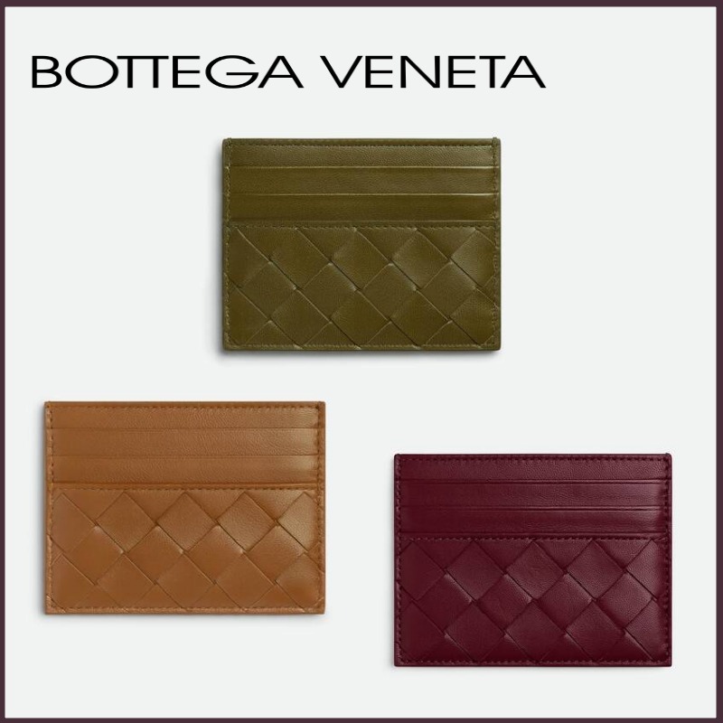 【Bottega Veneta】 Intrecciato ナッパレザー カードケース