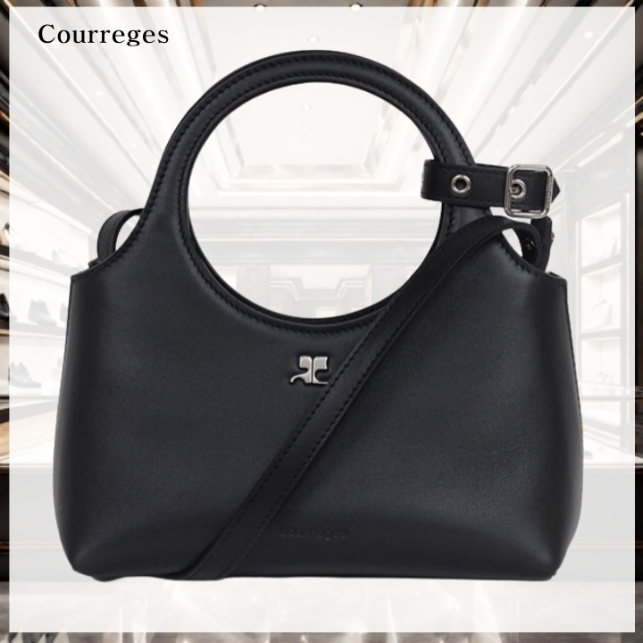 【Courreges】ミニトートバッグ ショルダーバッグ 2way