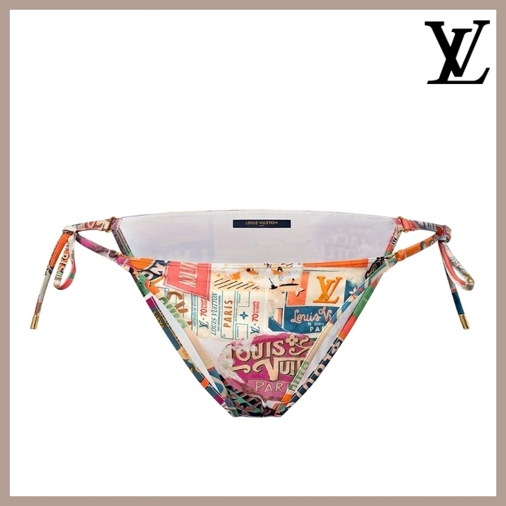 《LVロゴ》Louis Vuitton トラベル パッチ ビキニボトム