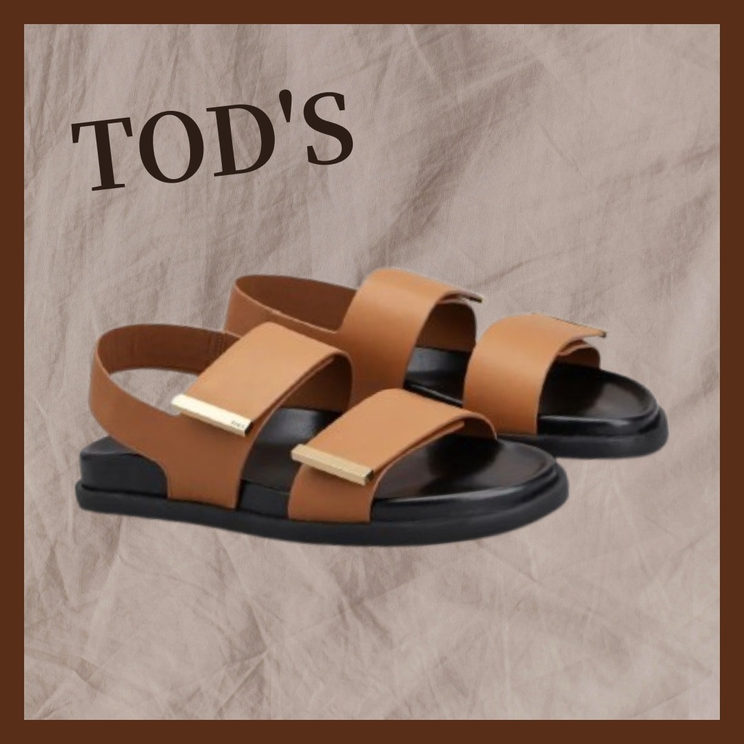 TOD'S レザー サンダル