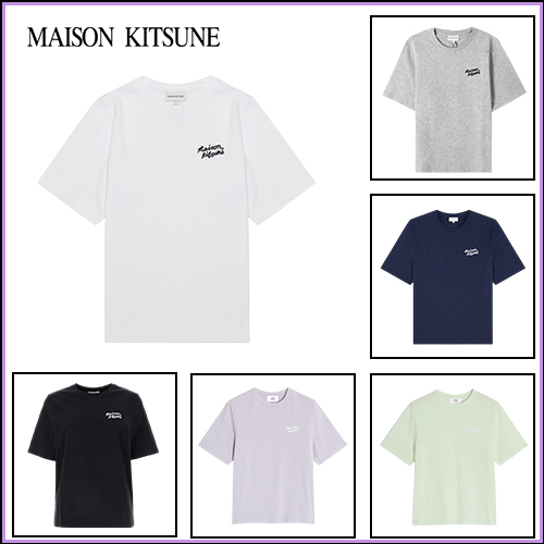 ★【MAISON KITSUNE】HANDWRITING COMFORT 半袖 T シャツ★6色★