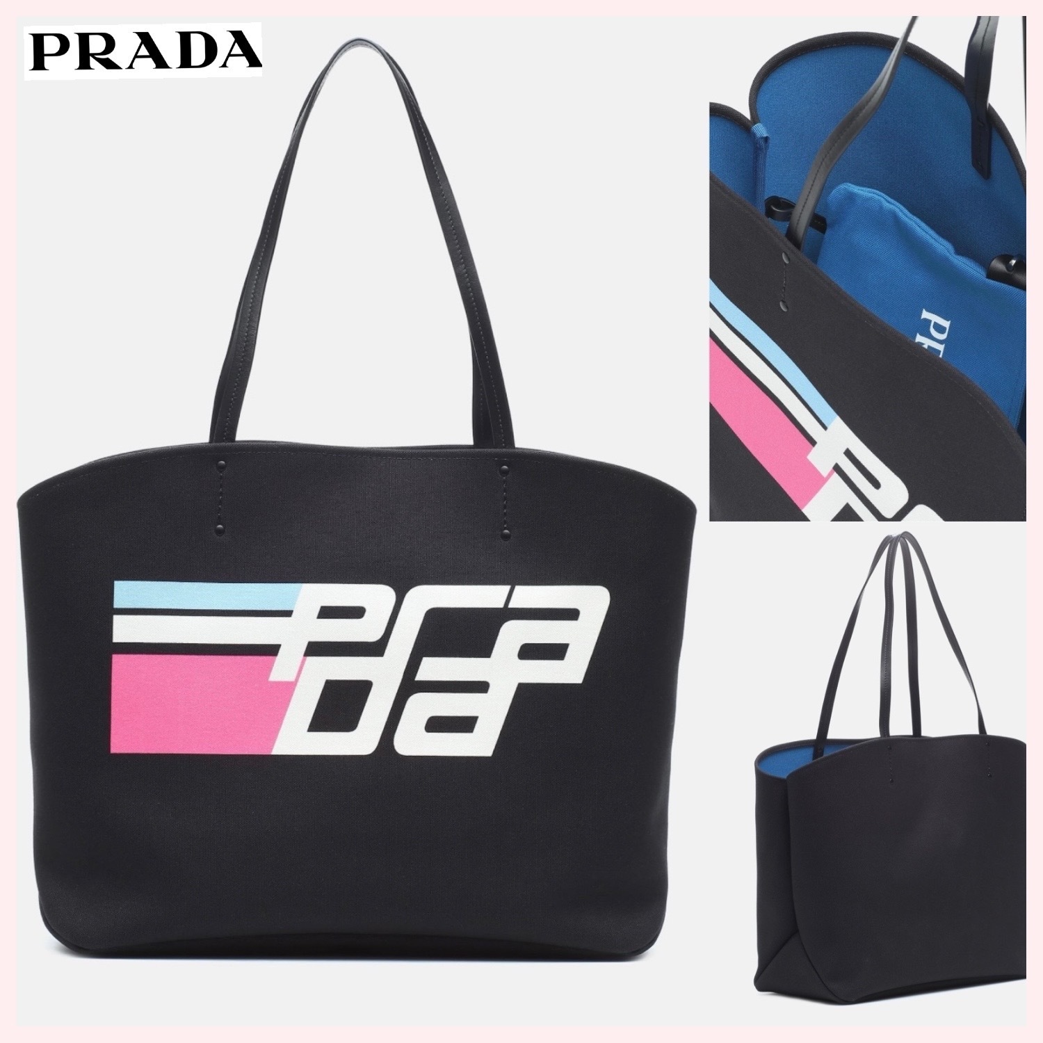 ★PRADA★関税込♪日本未入荷♪ロゴ トートバッグ