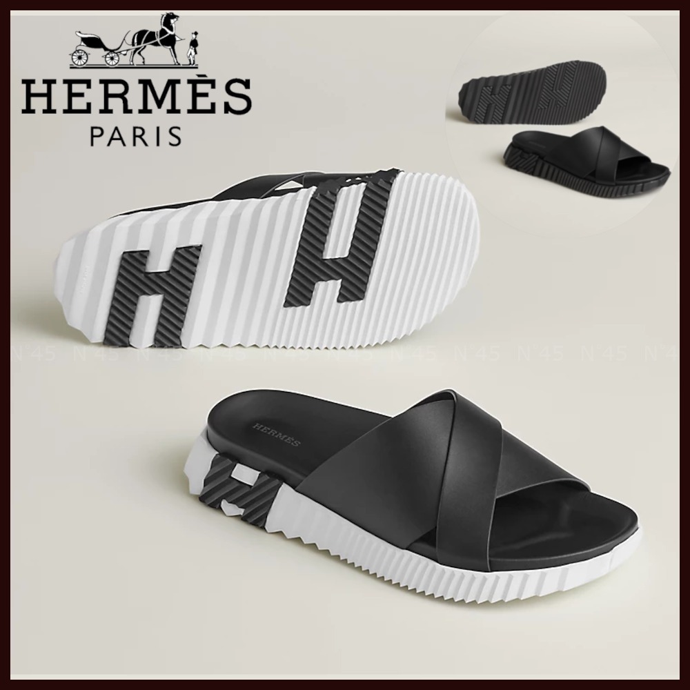 【素足で楽しむ】Hermes インフラサンダル
