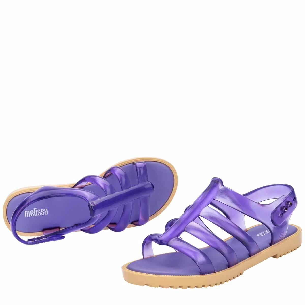 《sale》Melissa 追跡付/送料込 バブルスパーダーサンダル