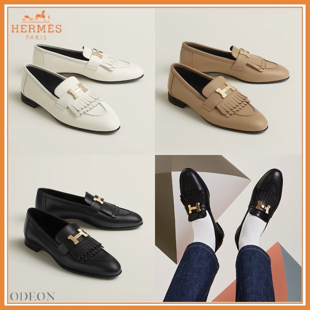 *デザイン*【HERMES】ロワイヤルモカシン ローファー