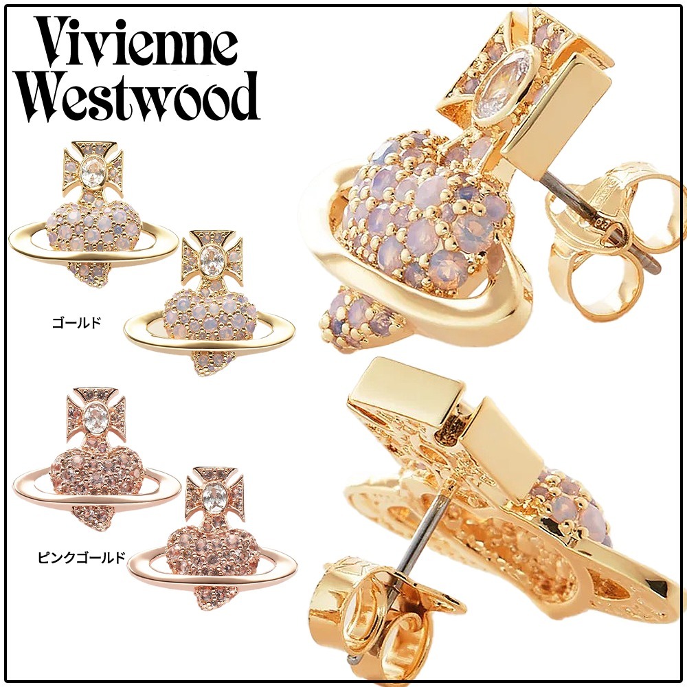 国内即発 大人気【VivienneWestwood】AGNATHA ピアス