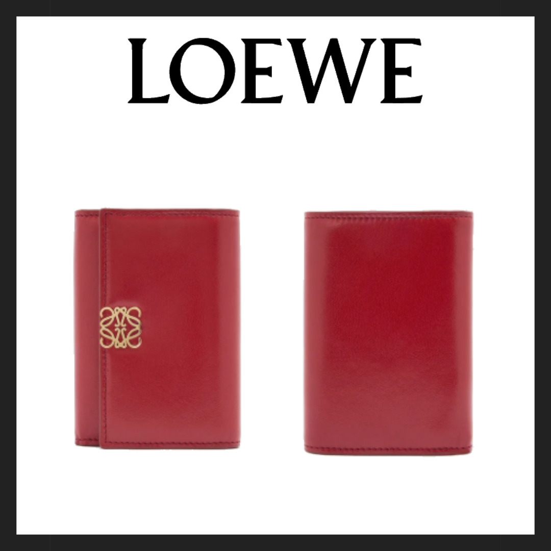 【LOEWE】アナグラム スモールバーティカル パファー ウォレット