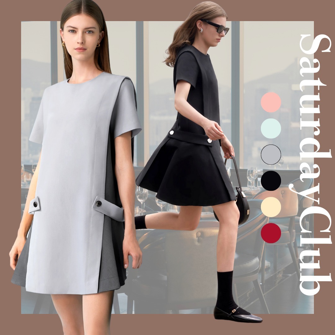 【日本未入荷】SaturdayClub*サイドストラップワンピース