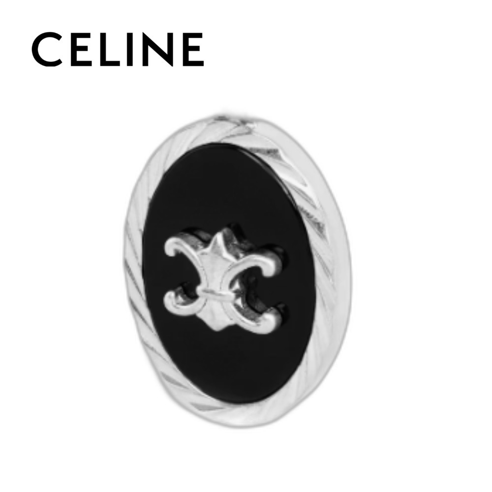 CELINE トリオンフ・ドゥ・リス メダル ネックレス