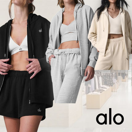 ALO aloyoga アロー アローヨガ 完売 ニットジャケット パーカー